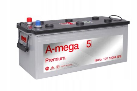 AKUMULATOR AMEGA M5 190Ah 1200A Amper MEGATEX - Akumulatory • Chemia Samochodowa • Auto Części