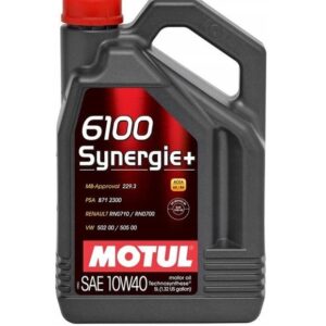 MOTUL 6100 SYNERGIE 10W40 A3 B4 API SN CF 5L 1 - Akumulatory • Chemia Samochodowa • Auto Części